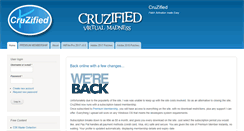 Desktop Screenshot of cruzified.net